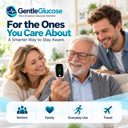 GentleGlucose™ Non-Invasive Finger Glucose Monitor